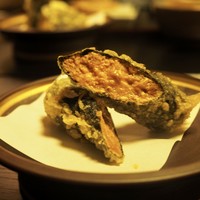 京都祇園 天ぷら八坂圓堂 - 追加（雲丹磯辺揚げ）