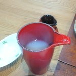 以心　みこと - 蕎麦湯