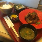 旬彩居酒屋　古市　つぼ銀 - 甘辛唐揚げ定食