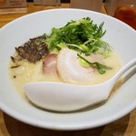 Hakata Ippuudou - 白丸元味、ネギトッピング