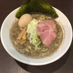 麺屋りゅう - 背脂煮干しそば + 味玉
