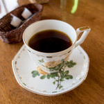 でん - 食後のドリンクは+200円で。コーヒーまでいただきました！