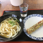 手打ちうどん 梅木 - うどんとちくわの関係