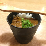 酒楽亭 空庵 - 鴨フレークカレー250円