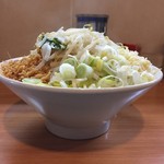 豚星。 - 170202限定みそ800円汁無し蕎麦80円ニンニク