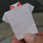 麺や而今 - かあさん夜なべクジ