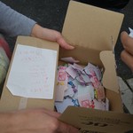 麺や而今 - かあさん夜なべクジ