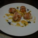 鶏料理ひとりひとり - ズワイ蟹の胸肉タタキ巻