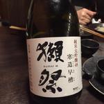 鶏料理ひとりひとり - 日本酒も色々頂きました。