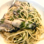 しげ老鮨 - 牡蠣と生のりのパスタ