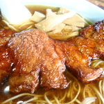 いろは食堂 - 特製のロース豚肉の竜田揚げ？