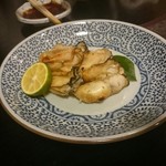 千代娘 - かき塩焼き