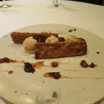 佛蘭西料理 名古屋 - 藤沢産栗の渋皮煮 ミルフィーユ仕立て