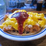 灯 - チーズ入りオムライス