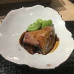 第三春美鮨 - 子持ちヤリイカ