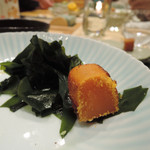 鮨 心白 - からすみ