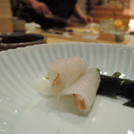 鮨 心白 - うまづらはぎ