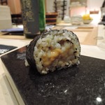 鮨 心白 - いか、うに、塩納豆、悶絶2