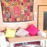 カフェ トピナンブール - 洋室のソファー席