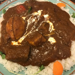 国立カレー処 いんでぃ庵 - スペシャル・ポーク(大盛) 1,200円