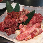 金海 - 金海のお気に入り焼肉盛合せ5980円