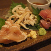 名古屋コーチン 鳥しげ - 鳥刺し