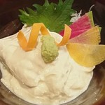 初代　おかわりや  - 湯葉刺し