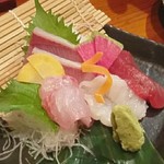 初代　おかわりや  - 刺身の４種盛合せ
