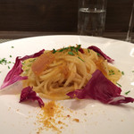 創作イタリアン Gemelli - 白ワインとの相性ばっちり カラスミのスパゲッティーニ 