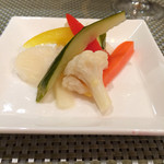 創作イタリアン Gemelli - 前菜 ピクルス