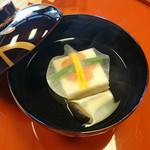 つば甚 - 吸物。