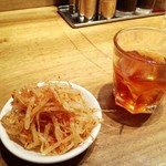 博多 一風堂 - 辛もやし＋ルイボスティー