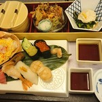かごの屋 - 北海にぎり寿司弁当 1780円(税別)♪