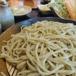 みずみずしい蕎麦です｡