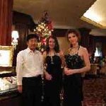 ザ ロビーラウンジ - バイオリニスト（中）＆ピアニスト（右）