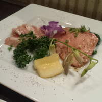 焼肉 銀座コバウ 特別室 - コース　タン＆豚トロ
