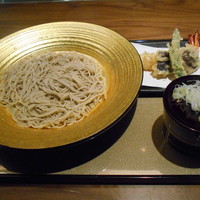 麻布箪笥町 天涼庵 - 大海老天婦羅そば