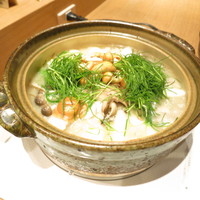 赤坂あじさい - 庄内芋煮　山形県産豚肉　おかひじき