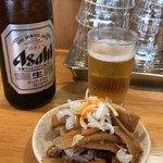 自家製中華そば としおか - ビールとおつまみ