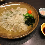 活・カワハギ造り