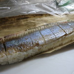 燻製屋 南保留太郎商店 - ニシンのいぶり寿し(切ったとこ)(2017年2月)