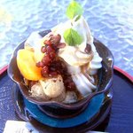 樹光庵 - 信玄ソフトあんみつ