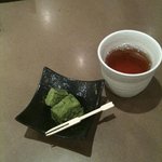 Shinjuku Saboten - デザート　抹茶くず餅