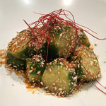 創作麺工房 鳴龍 - 「ごまきゅうり」300円