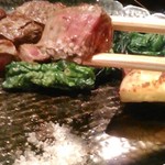 車屋 - [料理] フィレステーキ 一口大 アップ♪ｗ