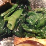 車屋 - [料理] 縮みほうれん草 ソテー アップ♪ｗ