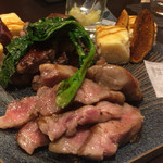 ラ プランシュ - 肉の2種盛り とにかく美味しい！