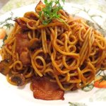 旬菜茶房 セリーヌ - トマトソース感強めのナポリタン！