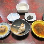 ひみ浜 - 各種小鉢。