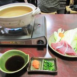 ひみ浜 - ぶりしゃぶ。